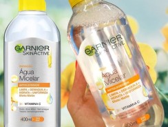 Água Micelar Garnier SkinActive Antioleosidade Vitamina C, 400ml