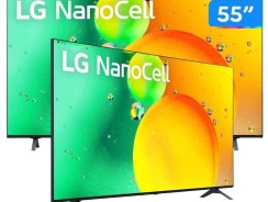 Tv Smart Led 55″4K LG NanoCell 55NANO75SQA 2022 Inteligência Artificial ThinQAI Smart Magic Google Alexa