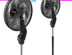 Ventilador Mallory Coluna Eolo Preto – Grafite 40 cm 220V