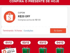 shopee: Cupom Esquenta 12/12