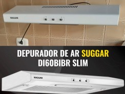 Depurador de Ar Suggar DI60BIBR Slim Branco Bivolt – 60cm