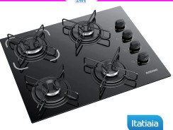 Cooktop Itatiaia 4 Bocas Essencial Preto – Bivolt