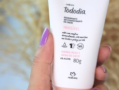  Desodorante Antitranspirante em Creme Tododia Manga Rosa e Água de Coco – 80 g