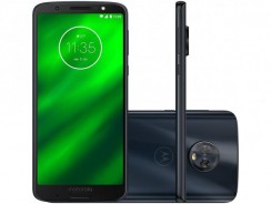 Smartphone Motorola Moto G6 Plus Dual Chip Android Oreo – 8.0 Tela 5.9″ Octa-Core 2.2 GHz 64GB 4G Câmera 12 + 5MP (Dual Traseira) – Índigo