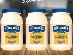 Kit Maionese Hellmanns Tradicional 500g – 3 Unidades