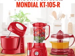 Conjunto Especial KT-105-R Vermelho 110V Mondial
