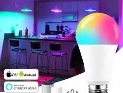 Smart Lâmpada Inteligente Wi-Fi LED 9W – Compatível com Alexa – Dubai