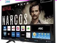 Smart TV LED 39 Polegadas AOC WIFI HD USB HDMI