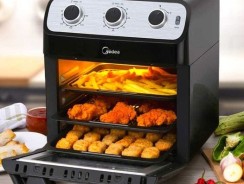 Fritadeira Sem Óleo Air Fryer OvenFryer 12L Midea Preto 1700W 127V – FFA20P1