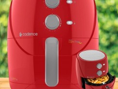 Fritadeira Sem Óleo Light Fryer – Frt551 Cadence 3.2 Litros Vermelha