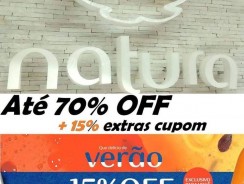 Produtos Com Até 70% + 15% de desconto (COM CUPOM)