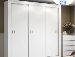 Guarda-roupa Casal 3 Portas Madesa – City 105609