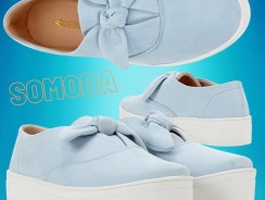 Slip On Somoda Caixa Alta Laço Feminino