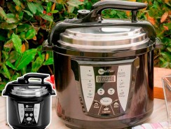 Panela de Pressão Elétrica All Black 4L com 2 Anos de Garantia – Fun Kitchen