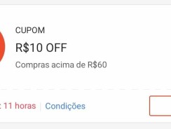 Cupom 12.12 – R$ 10 em compras a partir de R$ 60 – Digitável