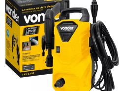 Lavadora De Alta Pressão Vonder Leve Lav 1300 90bar – 127v Cor Amarelo-Preto Frequência 60 Hz