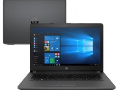 Notebook HP 246 G6 Processador Intel Core i3-7020U W0 Home Single Language 4GB SSD 128GB Tela 14