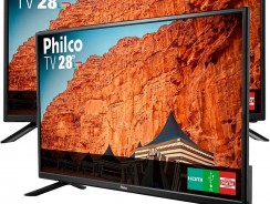 TV LED 28″ Philco PH28N91D HD com Conversor Digital 1 USB 1 HDMI – Preta