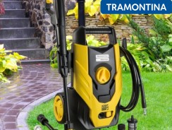 Lavadora De Alta Pressão 1200W Master 1500 Psi Amarelo e Preto Tramontina 127V