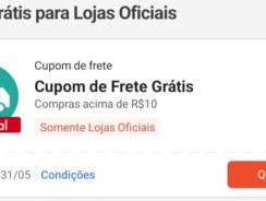 Cupom Frete Grátis – Lojas Oficiais