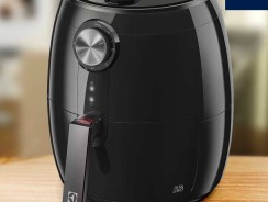 Fritadeira Eletrica Airfryer Sem Oleo Electrolux 3,2L Cesto Removível Preta Com Timer 1400W Eaf15 Efficient Por Rita Lobo