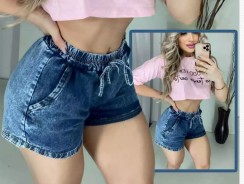 Shortinho Jeans Feminino Blogueira