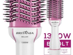 Escova Secadora Britânia 4 em 1 1300W Bivolt BELLA01 —