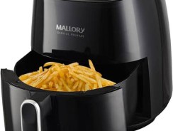 Fritadeira Mallory Air Fryer Digital Premium 5,5Litros – Painel 100% Digital – 1500W de Potência – 127V