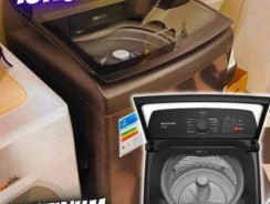 Lavadora de Roupas Brastemp 13kg Cesto Inox – 12 Programas de Lavagem Platinum BWK13 –