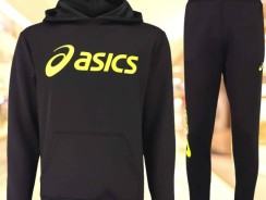 Conjunto de Agasalho Masculino ASICS Interlock Fechado