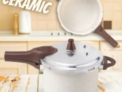 Panela de Pressão Brinox 4,2L Bege Vanilla – Ceramic Life Pressure —