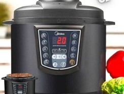 Panela de Pressão Elétrica 6 L Digital Preta Midea –