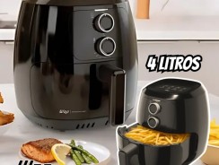 Air fryer Wap Doméstica WAFF2 de 4L preto 127V