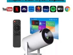 Projetor 4K HD 150 Polegadas Celular, Tv B0x, Xbox, PS, Pc, Wifi e Bluetooth HY300 Magcubic  —