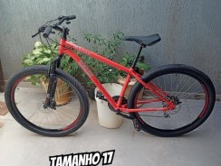 Caloi Bicicleta Vulcan, Aro 29, Câmbio Shimano 21 Velocidades
