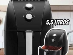 Fritadeira Air Fryer Britânia 5,5L 1500W BFR50 Redstone 127V