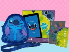 Tablet Vision TAB 7 Stitch + Capa e Bolsa – Octa-Core 3GB RAM 64GB Android 14 Go Wi-Fi IPS Positivo
