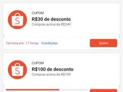 Cupons Mega Terça – Shopee