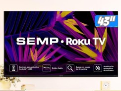 Smart Tv 43 Semp R6610 Fhd Led Roku Tv Wifi Dual Band Alexa —