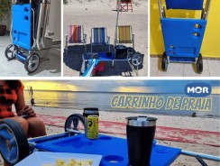 Mor – Carrinho De Praia Com Avanço Para Caixa Térmica —