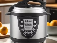 Panela De Pressão Elétrica 127V Inox Midi Itatiaia 5L