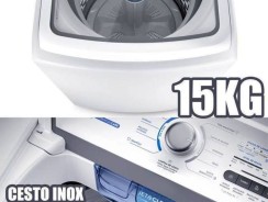 Máquina De Lavar 15kg Electrolux Essential Care Com Cesto In Cor Branco –
