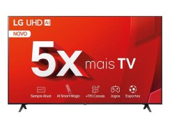Smart TV LG 50″ 4K UHD LED Alexa, ThinQ AI, HDR10, WebOS 24 Controle Smart Magic- 50UT8050 —