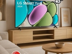 Smart Tv LG 43 Led Fhd Hdr Hdmi Wi-fi Thinq Ai Airplay Alexa —