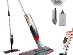 Mop Spray Rodo Inteligente Limpeza Flash Mágico Esfregão Flat —