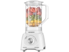 Liquidificador Mondial Pratic Power L-97-W 2 Velocidades + Pulsar 550W Branco –