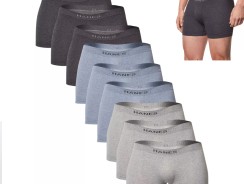 Kit Masculino 10 Cuecas Boxers Originals 1170 Algodão Hanes