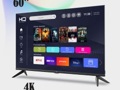 Smart TV LED 60″ 4K HQ Conversor Digital Externo 3 HDMI 2 USB WI-FI — Android 11 Design Slim