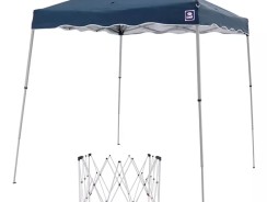 Tenda Praia Gazebo 2×2 M Azul Bel Barraca Camping Articulada