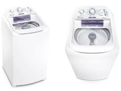 Máquina de Lavar Electrolux 8,5kg Branca Turbo Economia com Jet&Clean e Filtro Fiapos (LAC09)-